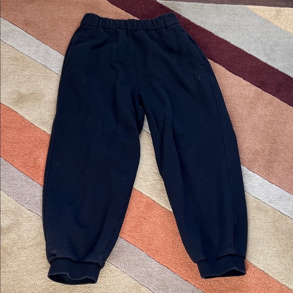 T by Alexander Wang Black Jogger Pants - Picture 1 of 9